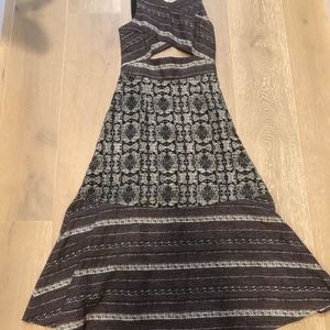 Free People Cut Out Bohemian Dress